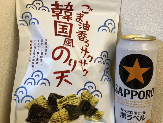 THE YELLOW MONKEYの菊地英昭さんが、J-WAVE（2022.6.24オンエア）で『ごま油香る サクサク韓国風のり天』を紹介してくださいました。