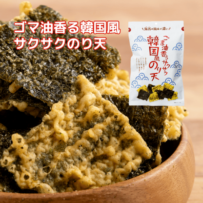 ごま油香るサクサク韓国風のり天65g